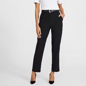 Express Straight Super High Rise Editor Pants 10 NWT
